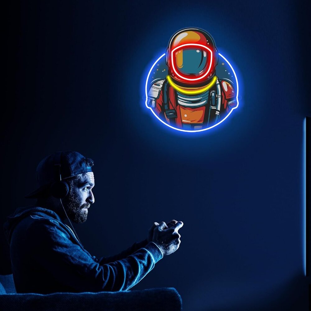 Astronaut LED Neon Sign - Picture 6 of 7